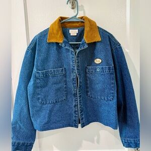 Brixton Denim Jacket with Corduroy Collar